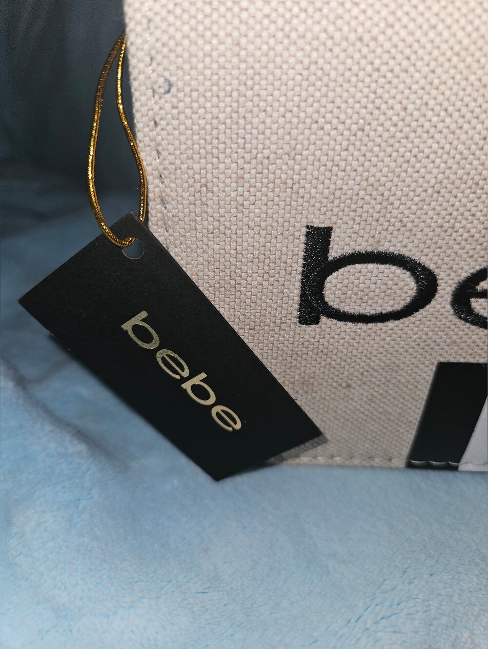 NWT bebe Canvas Crossbody Bag - Picture 4 of 13